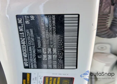 2018 Mercedes-Benz C 300 4Matic from USA, damaged, VIN 55SWF4KB7JU246477